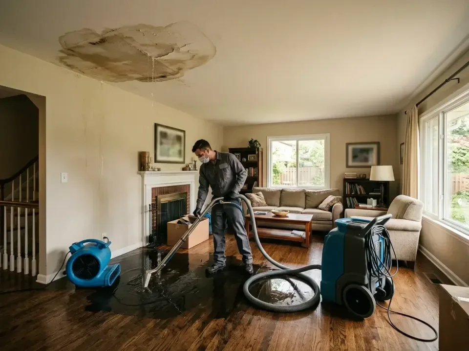 attic-pipe-burst-ceiling-drip-008 — frequently asked questions, Water Damage Restoration & Carpet Care in Clearfield, PA